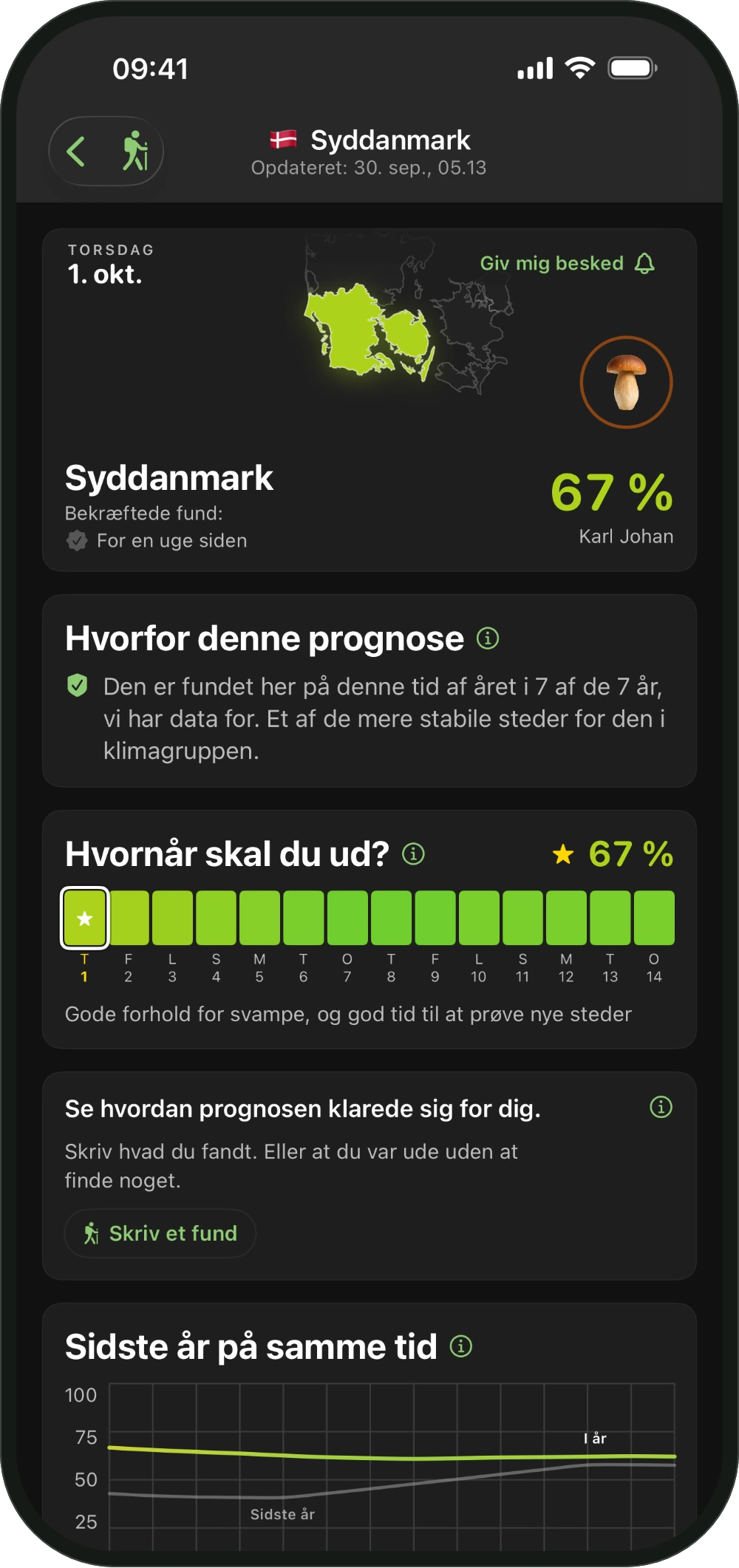 En region med Hvorfor denne prognose