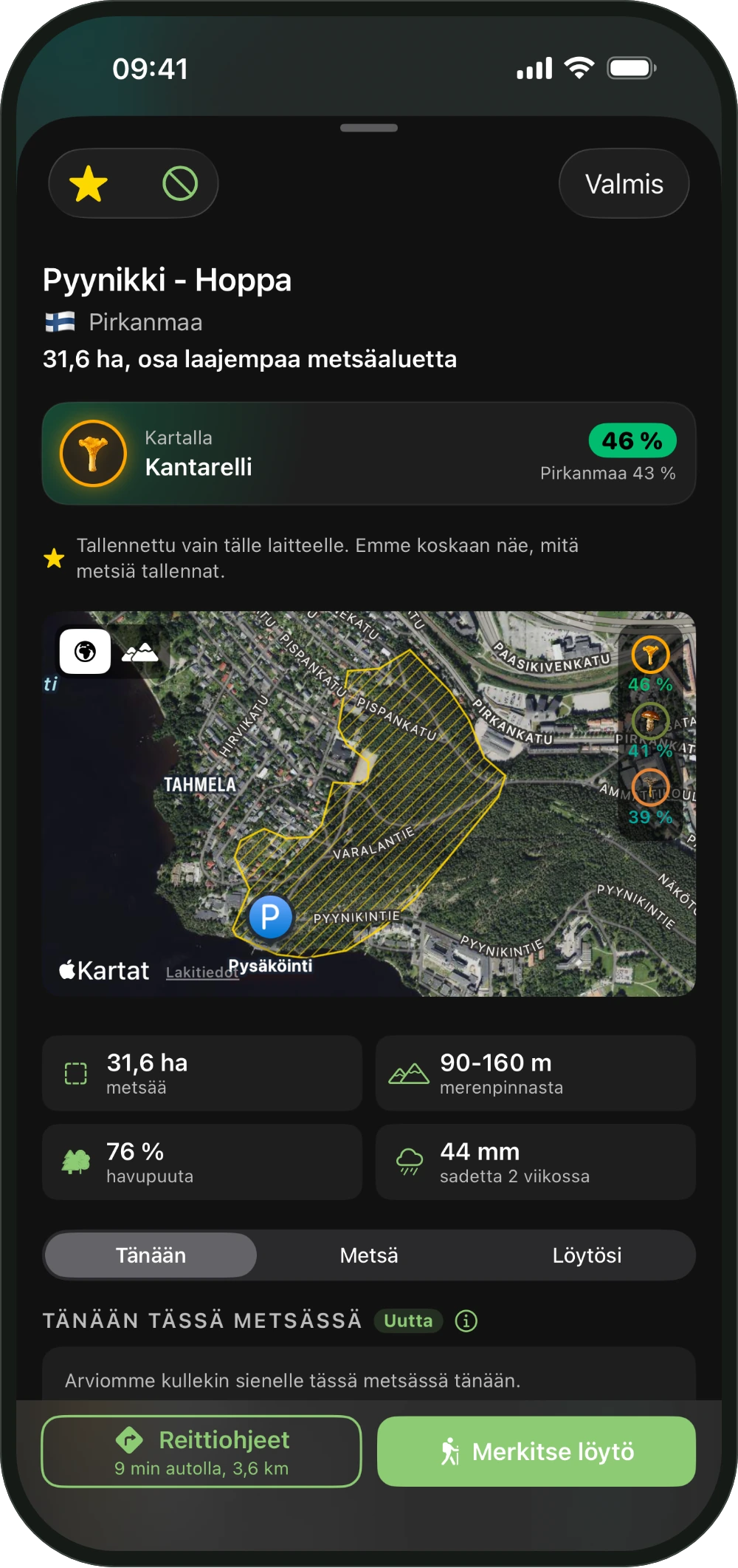 Metsän kortti
